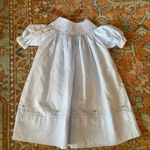 Smocked Blue Dress Feltman Brothers
